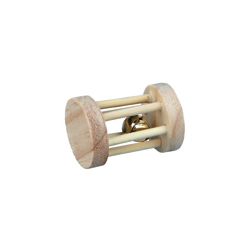 ROULEAU A JOUER EN BOIS RONGEURS DIAM 3,5cm x 5cm**+  TRIXIE