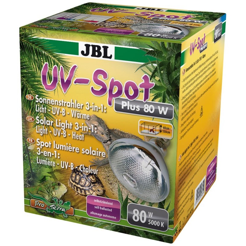 !!!!!  JBL SOLAR UV spot plus 80W**