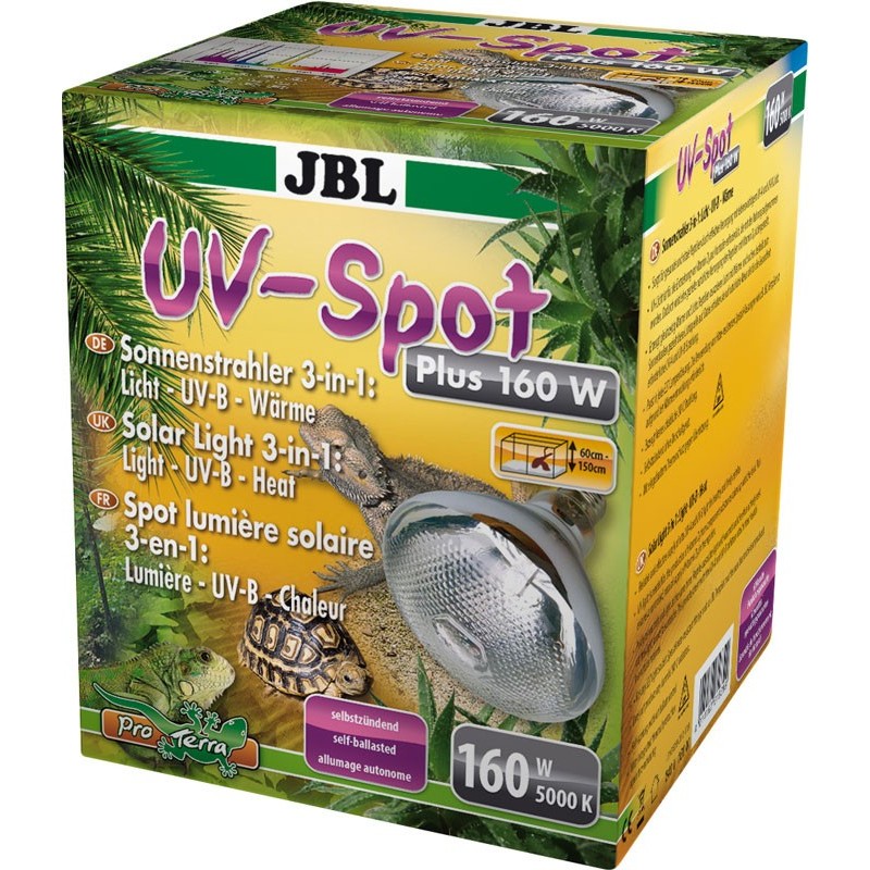 !!!!!  JBL SOLAR UV spot plus 160W**