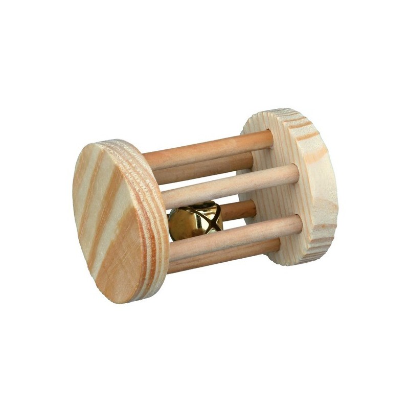 ROULEAU A JOUER EN BOIS RONGEURS DIAM 5cm x 7cm**+  TRIXIE