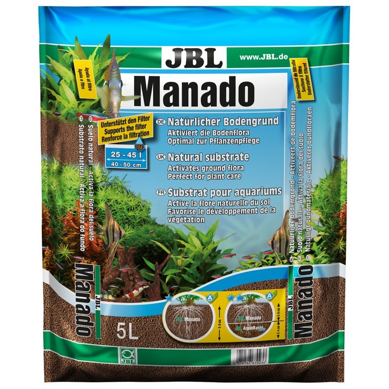 JBL MANADO 5L (Substrat naturel)**