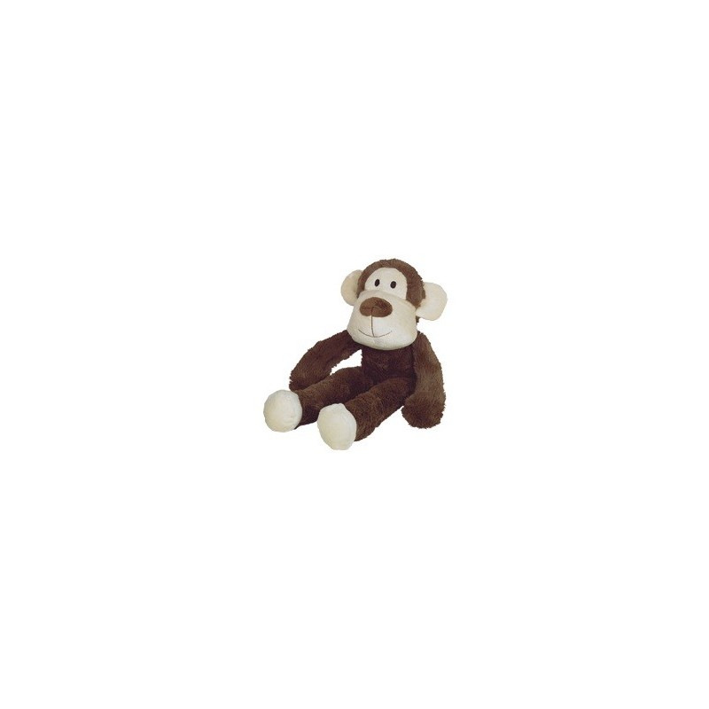 PELUCHE CHIEN SINGE SAFARI BRUN 41CM (67450)* VADI