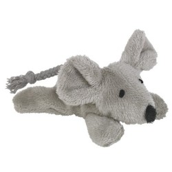 PELUCHE CHAT SOURIS GRIS +...