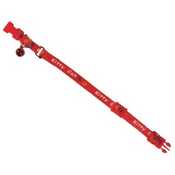 COLLIER KITTY CAT ROUGE...