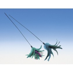 JOUET CANNE A PECHE+PLUMEAU...