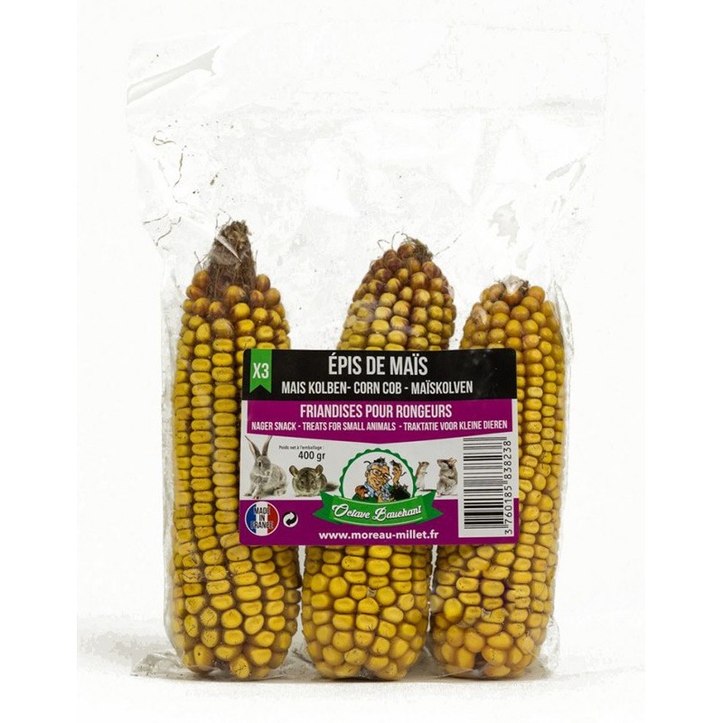 SACHET DE 3 EPIS DE MAIS** Moreau  ctn de 10pcs
