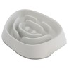 Gamelle SLOMO 950ml blanc anti-glouton