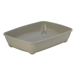 BAC A LITIERE 50CM GRIS***