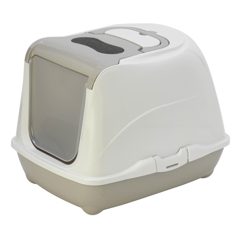 MAISON TOILETTE FLIP CAT 50 GRIS TAUPE***
