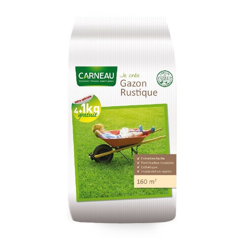 GAZON RUSTIQUE sac 5KG (200m2)***