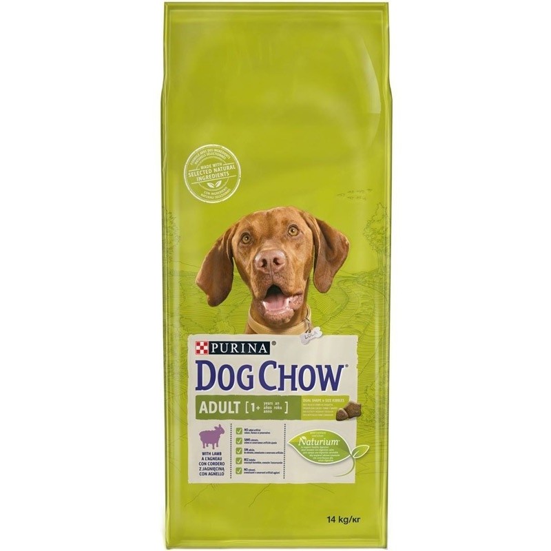 DOG CHOW ADULT LAMB 14KG 
