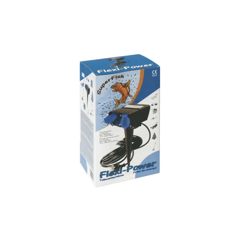 FLEXI POWER ralonge 4 prises 10 mètres**