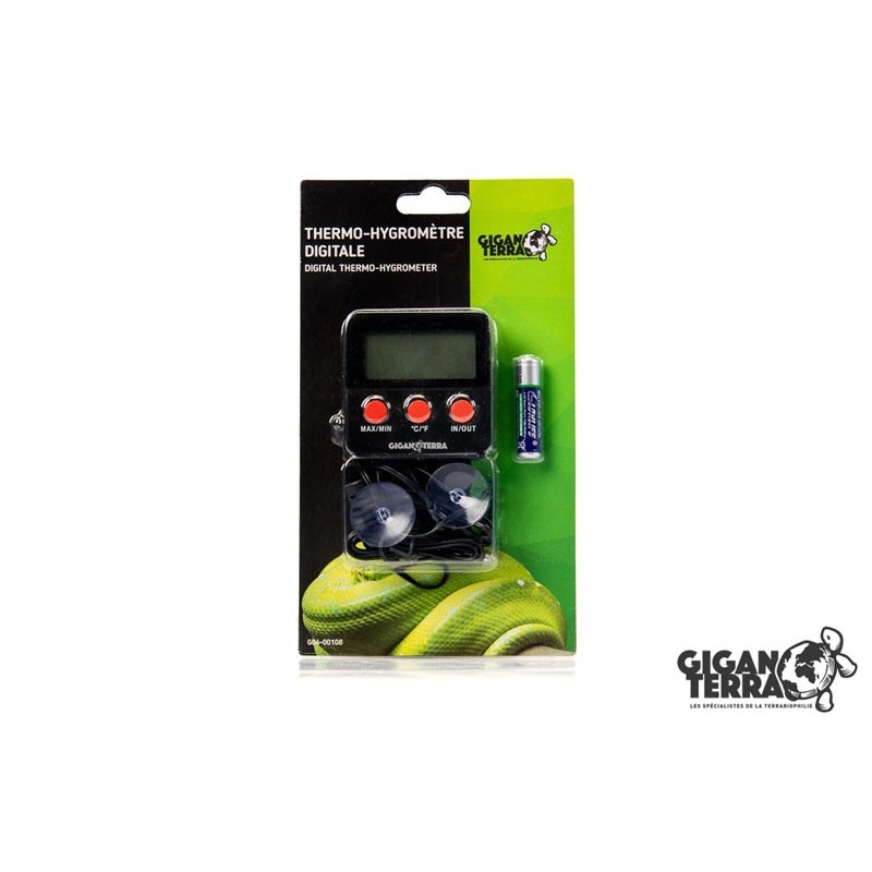THERMO HYGROMETRE DIGITALE Gigan