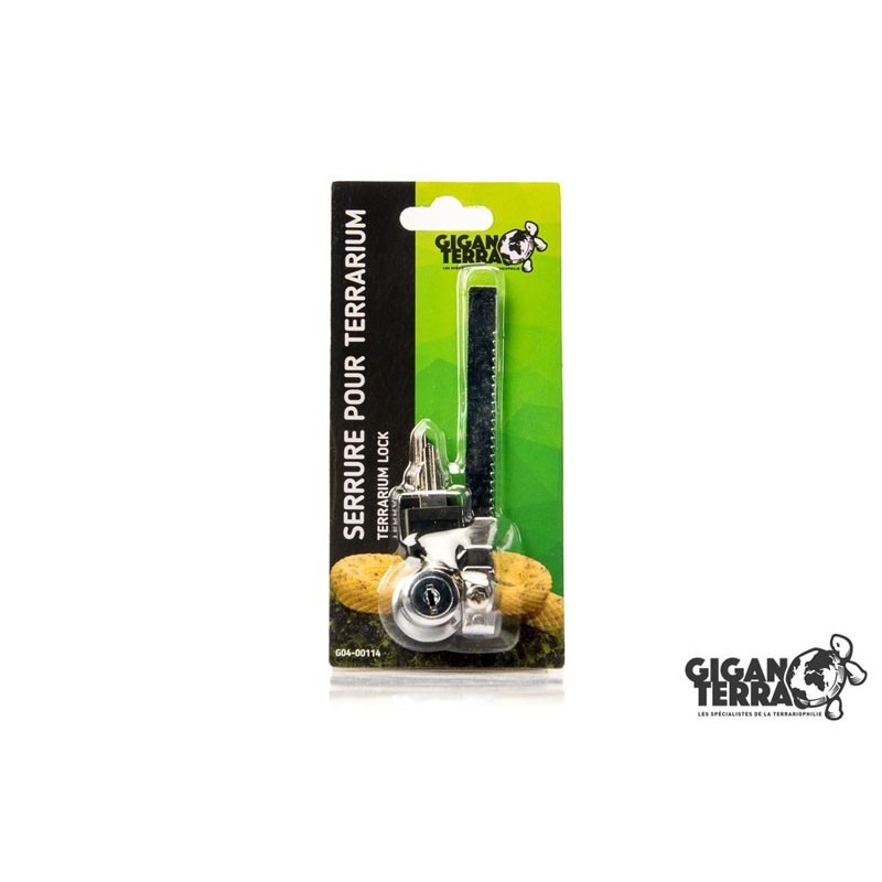 Serrure porte coulissante pour terrarium ** GIGAN