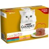 !!!!!!! 12 BOITE GOURMET Cœur Fondant : Bœuf, Poulet, Thon, Saumon (ctn de 8 pcs)