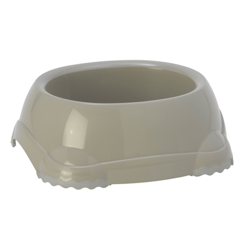 GAMELLE PLASTIQUE SMARTY 20CM GRIS***