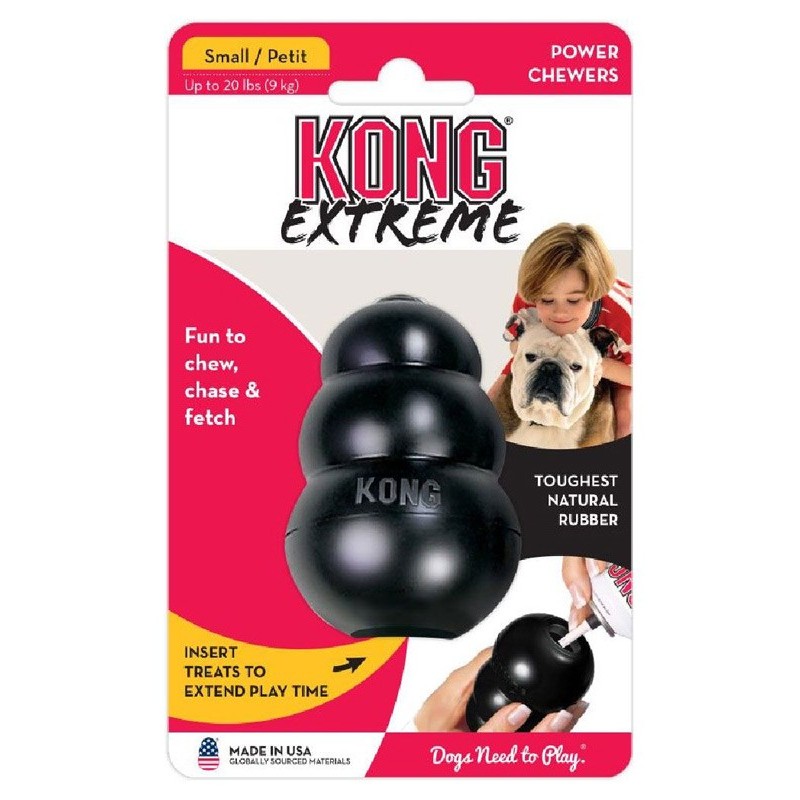 KONG TOY EXTREME SMALL NOIR **