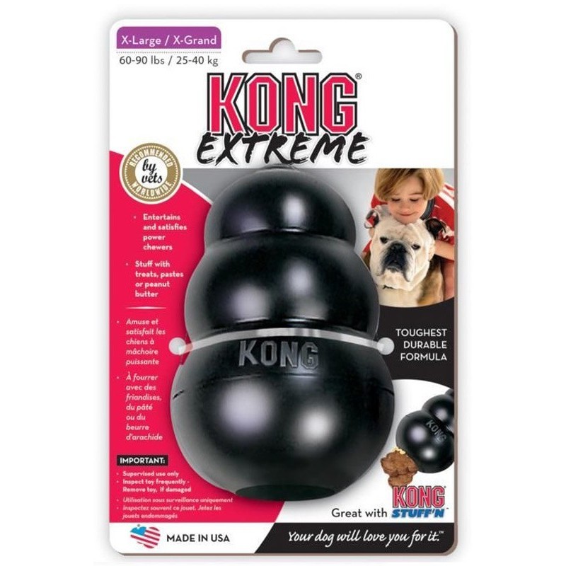 KONG TOY  EXTREME X-LARGE NOIR **