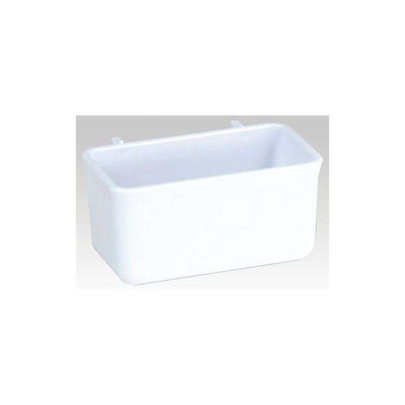 MANGEOIRE PLASTIQUE BLANCHE**  FOP