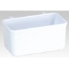 MANGEOIRE PLASTIQUE BLANCHE**  FOP