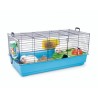 CAGE LAPIN NERO 3 DELUXE BLEU 100x50x47 (ctn/3pcs) SAVIC*