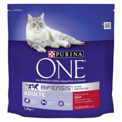 PURINA ONE ADULT BOEUF 1.5G***