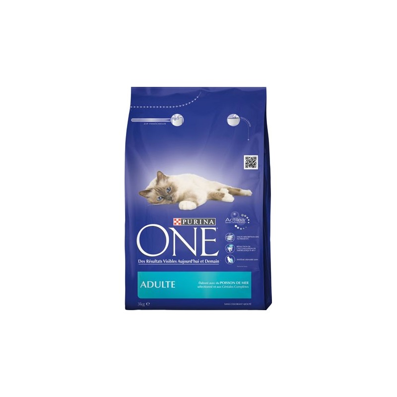 PURINA ONE ADULT POISSON DE MER 3KG**