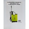 PULVERISATEUR A DOS 12 L (HX28)