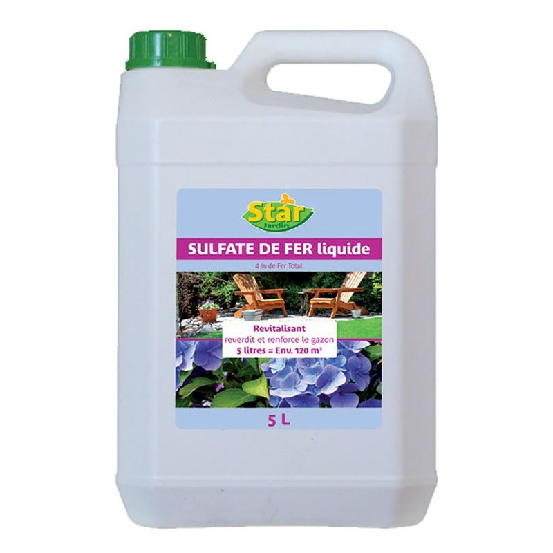 SULFATE DE FER LIQUIDE 5 L
