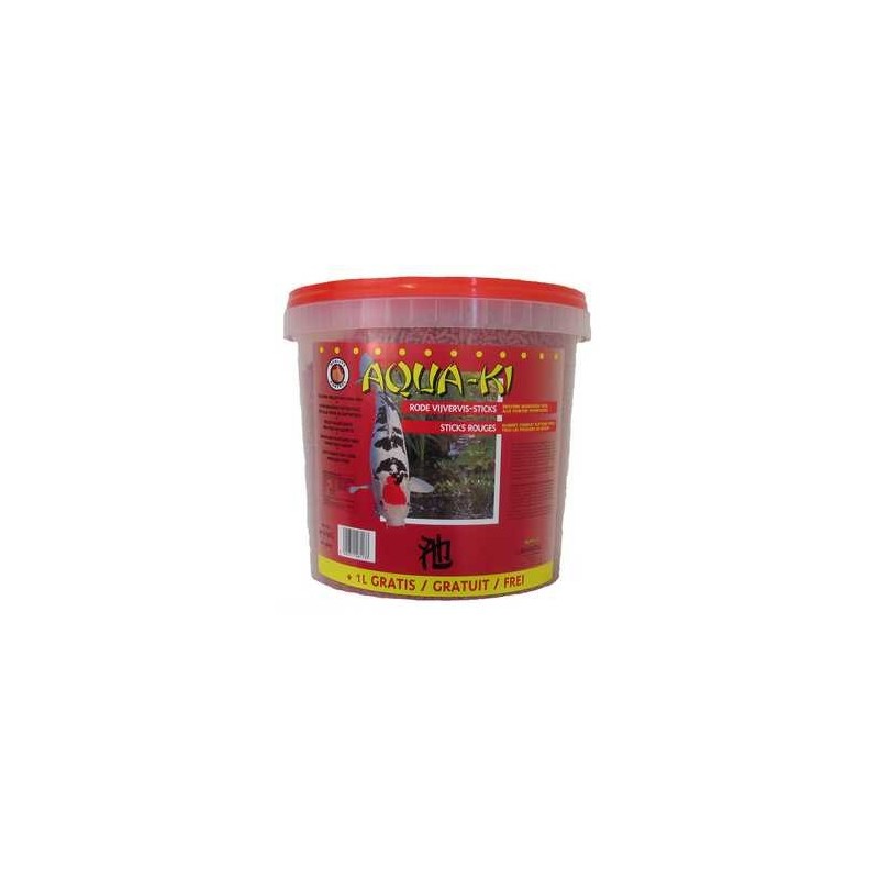 STICKS ROUGES 9 + 1 Litres aquaki seau*+ Benelux