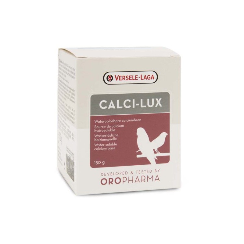 Calci-Lux 150 gr Source de calcium hydrosoluble **+ versele