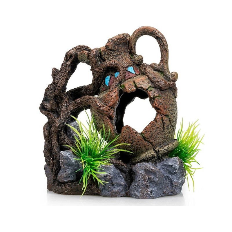 Deco JARRE MARRON3 12,5x9x14cm**GIGAN