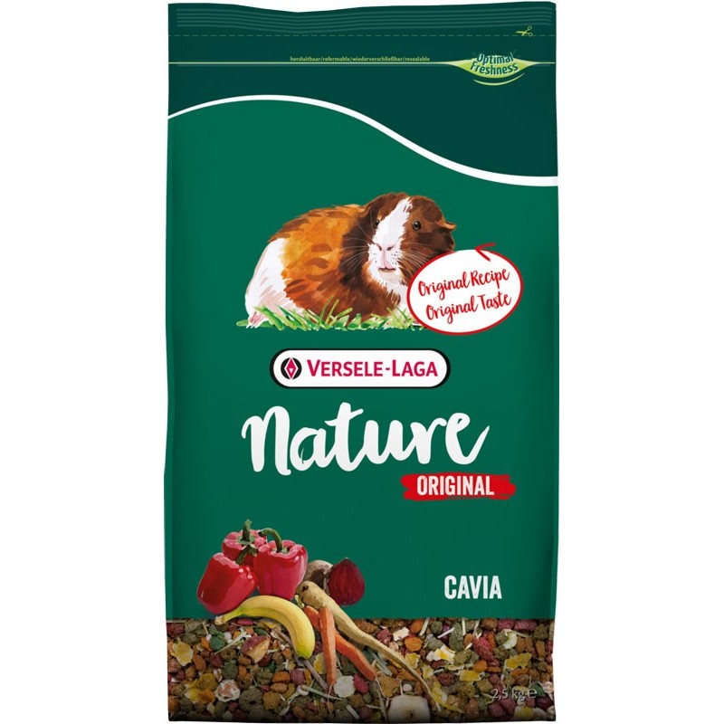 NATURE ORIGINAL CAVIA 2,5KG** versele