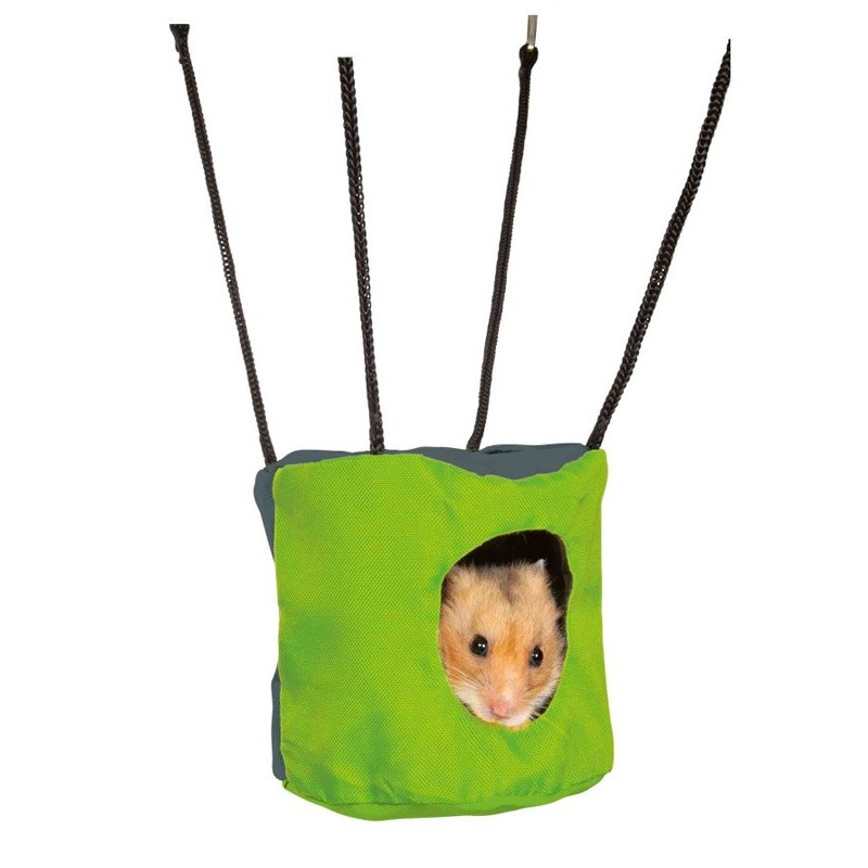 Refuge bruissant pour hamsters ø 10 × 9 cm