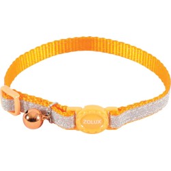 COLLIER NYL SHINY REGL ORANGE CHAT**Zolux