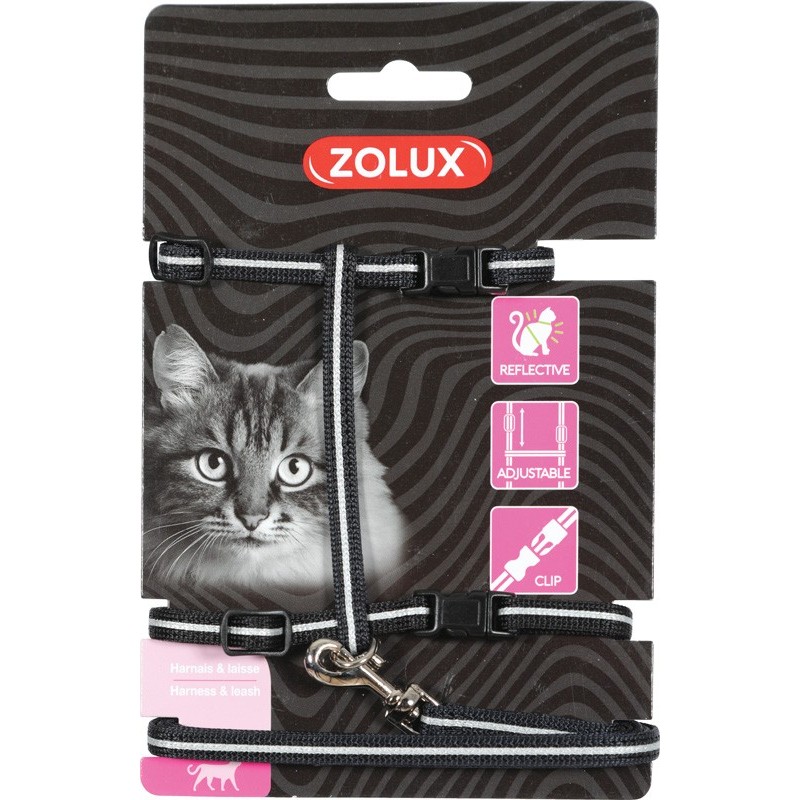 !!!!! KIT HARNAIS+LAISSE noir CHAT** Zolux