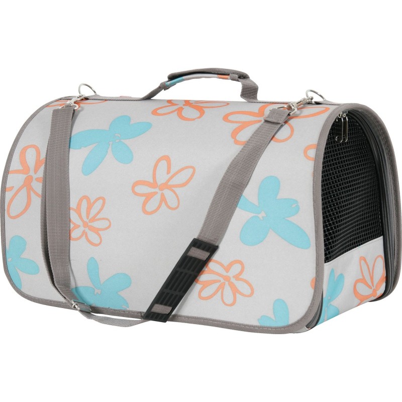 PANIER TRANSPORT FLOWER M GRIS Zolux