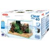 KIT AQUA CLEAR 40 BLANC EQUIPE 17L (40x20x33cm)** zolux