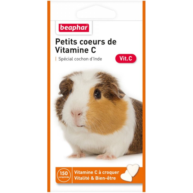 VITAMINE C RONGEURS PETITS COEURS 150TAB**ICC