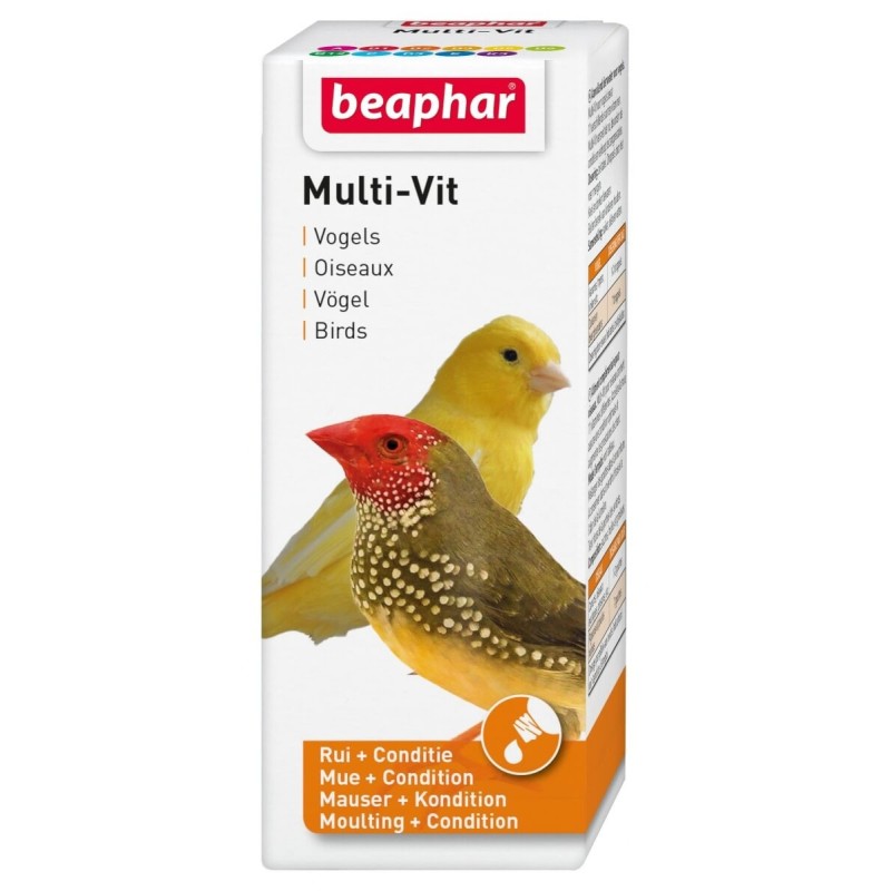 MULTI VIT OISEAUX 50ml mue+vitalite**ICC