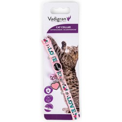 COLLIER CHAT CHARM ROSE...