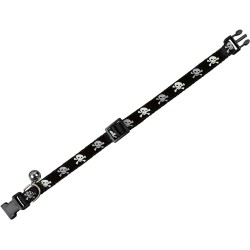 COLLIER CHAT NEON NOIR 20-30CM*10MM** VADI