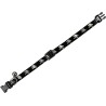 COLLIER CHAT NEON NOIR 20-30CM*10MM** VADI