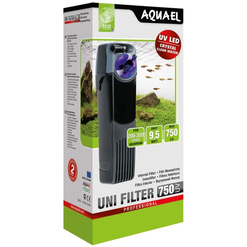 FILTRE INTERIEUR pour aquarium + UV UNIFILTER 750 UV POWER
