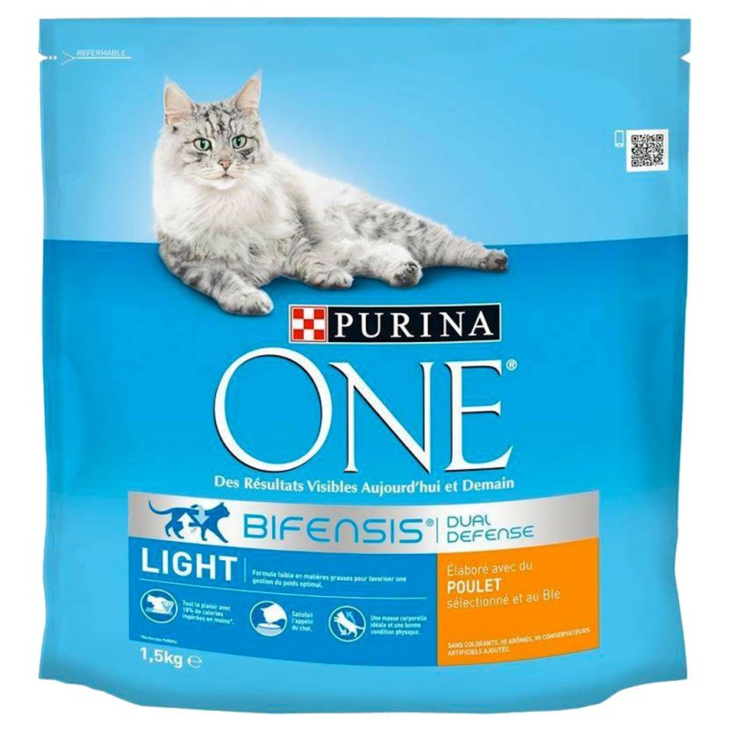 PURINA ONE LIGHT POULET 1.5KG**