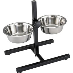 SUPPORT + GAMELLES 25CM 2 X...