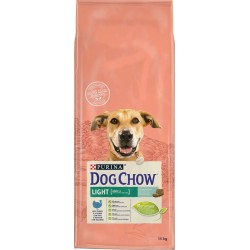 DOG CHOW LIGHT 14KG dinde 