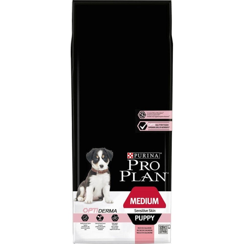 PROPLAN CHIOT MEDIUM SENSITIVE SKIN 12KG 