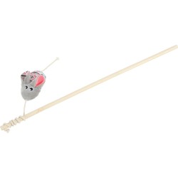 JOUET CHAT CANNE KALI SOUR GRI