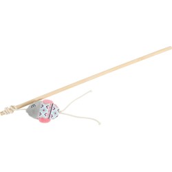 JOUET CHAT CANN KALI POISS GRI